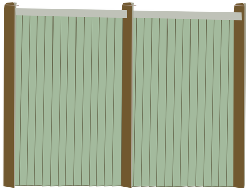 Gardul din lemn